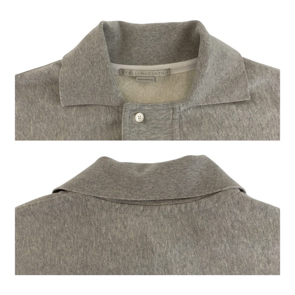 19700
Stella McCartney ステラマッカートニー プリントロゴ サイズS グレー レッド コットン ポロシャツ スウェットシャツ レディース A45