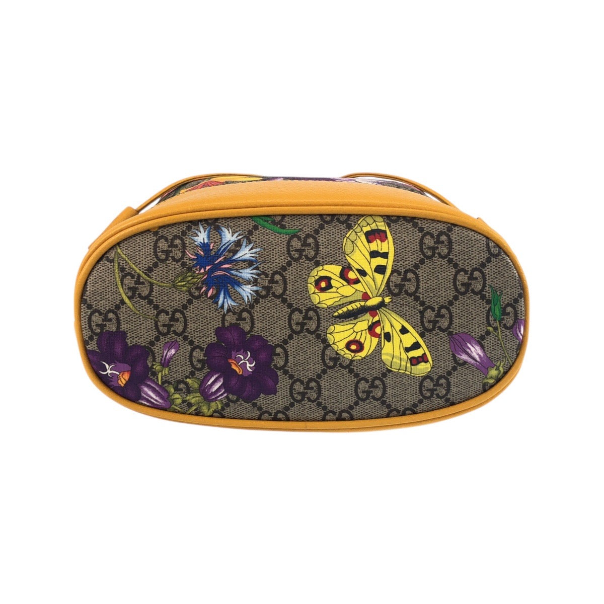 19703
GUCCI グッチ GGフローラ スモール　バケット ベージュ マスタード イエロー GGスプリームキャンバス 550621 ショルダーバッグ ハンドバッグ  レディース SA96