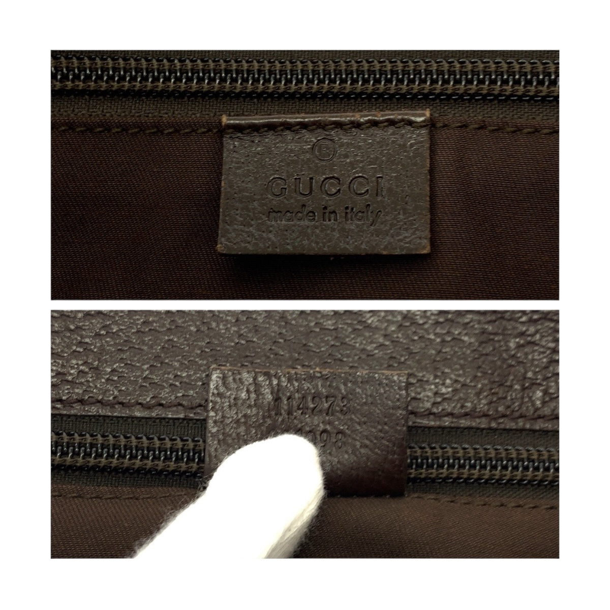 19708
GUCCI グッチ ベージュ ブラウン シルバー金具 GGキャンバス 114273 ショルダーバッグ メッセンジャーバッグ レディース ABP34