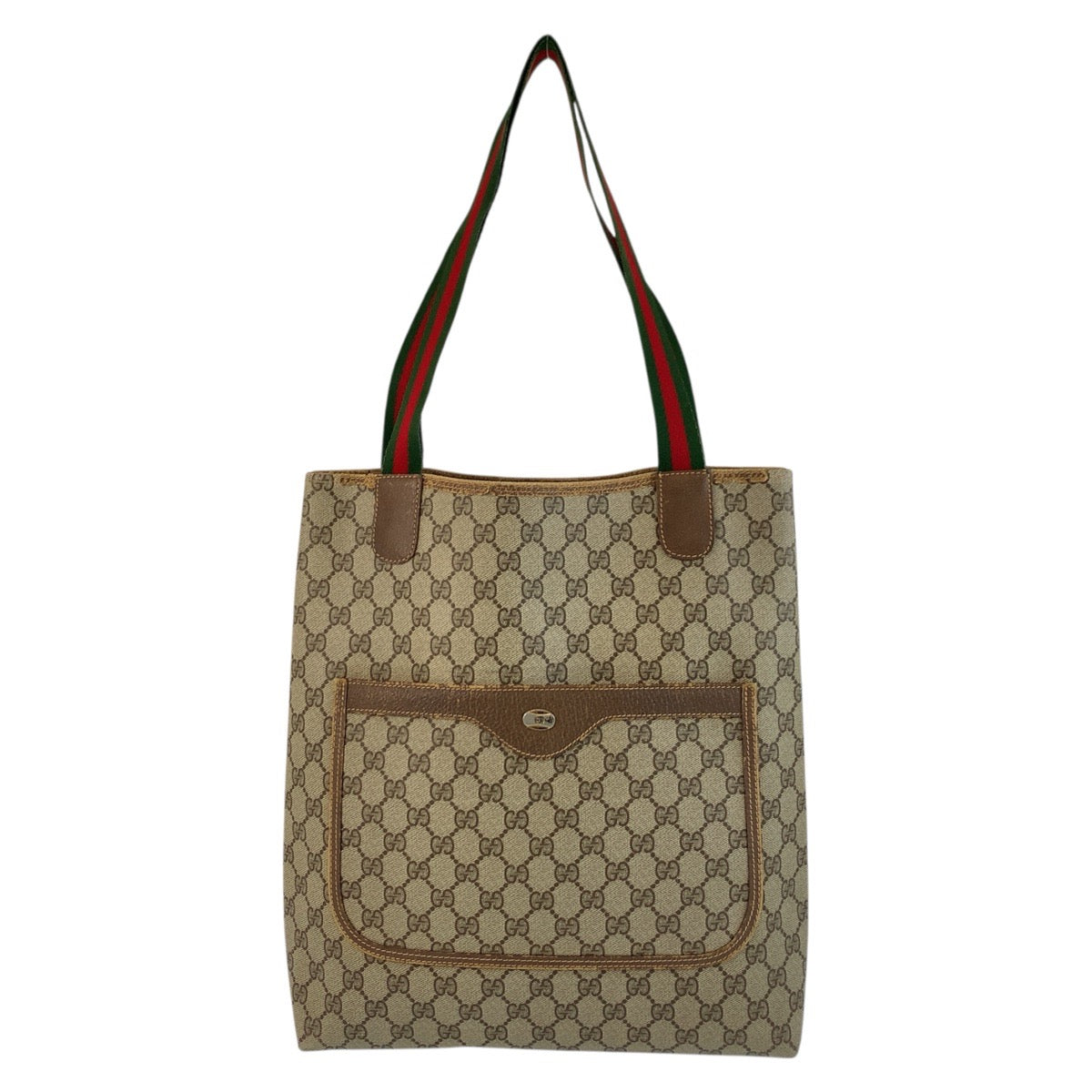 19711
GUCCI グッチ ヴィンテージ シェリーライン オールドグッチ ベージュ GGスプリームキャンバス 39 02003 トートバッグ ショルダーバッグ  レディース B13