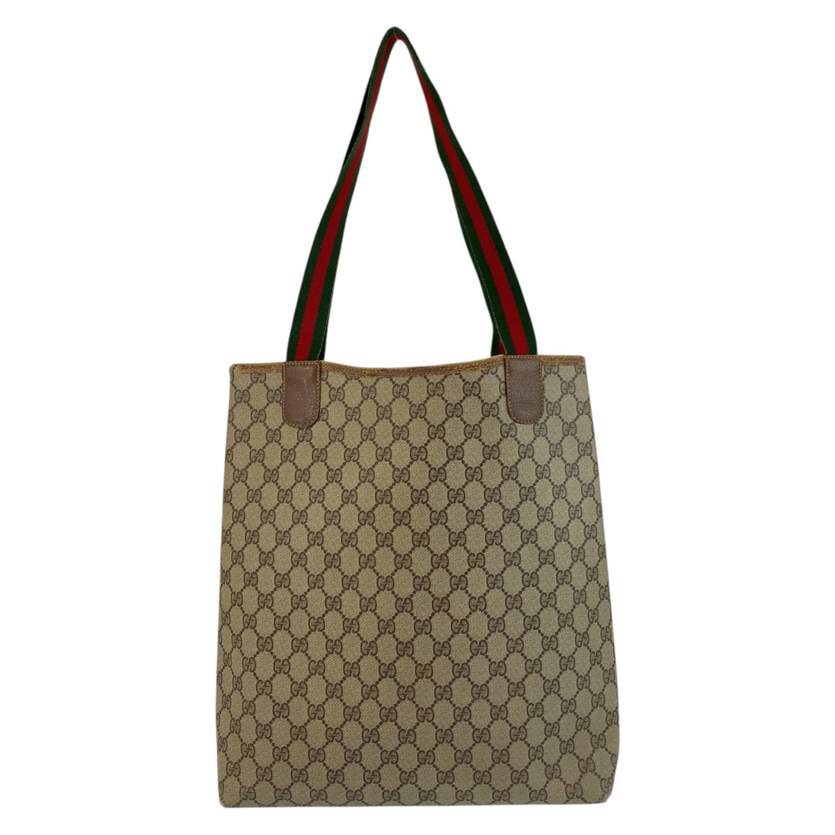 19711
GUCCI グッチ ヴィンテージ シェリーライン オールドグッチ ベージュ GGスプリームキャンバス 39 02003 トートバッグ ショルダーバッグ  レディース B13