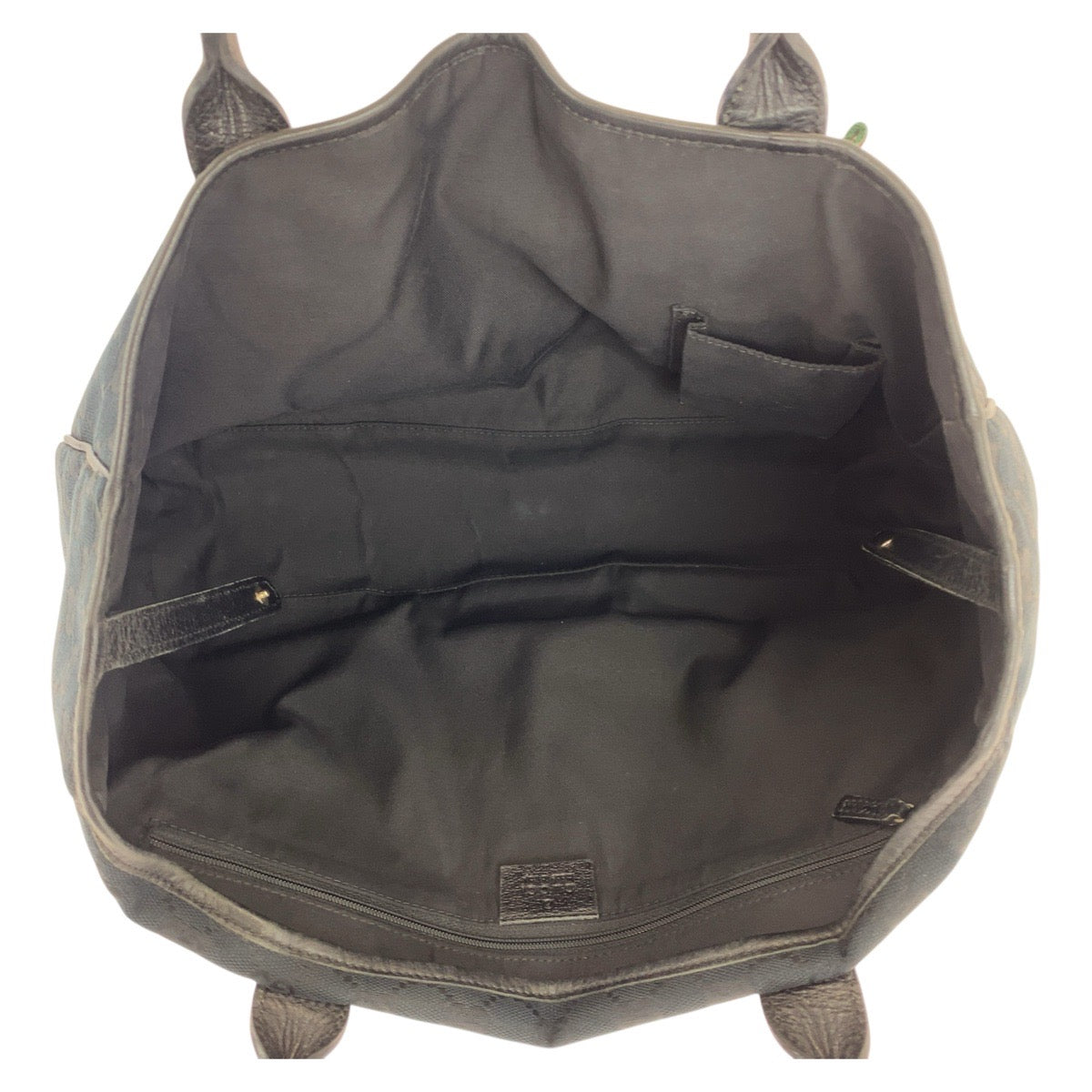 19715
GUCCI グッチ シェリーライン プリンシー ブラック 黒 ゴールド金具 GGキャンバス / レザー 163805 トートバッグ ショルダーバッグ レディース AB27