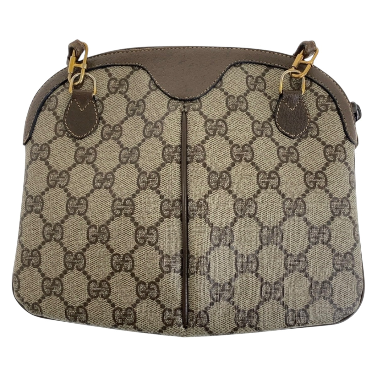 19723
GUCCI Old Gucci Sherry Line Beige Multicolor GG Supreme Canvas 904 02 047 Shoulder Bag Pochette Women's AB31