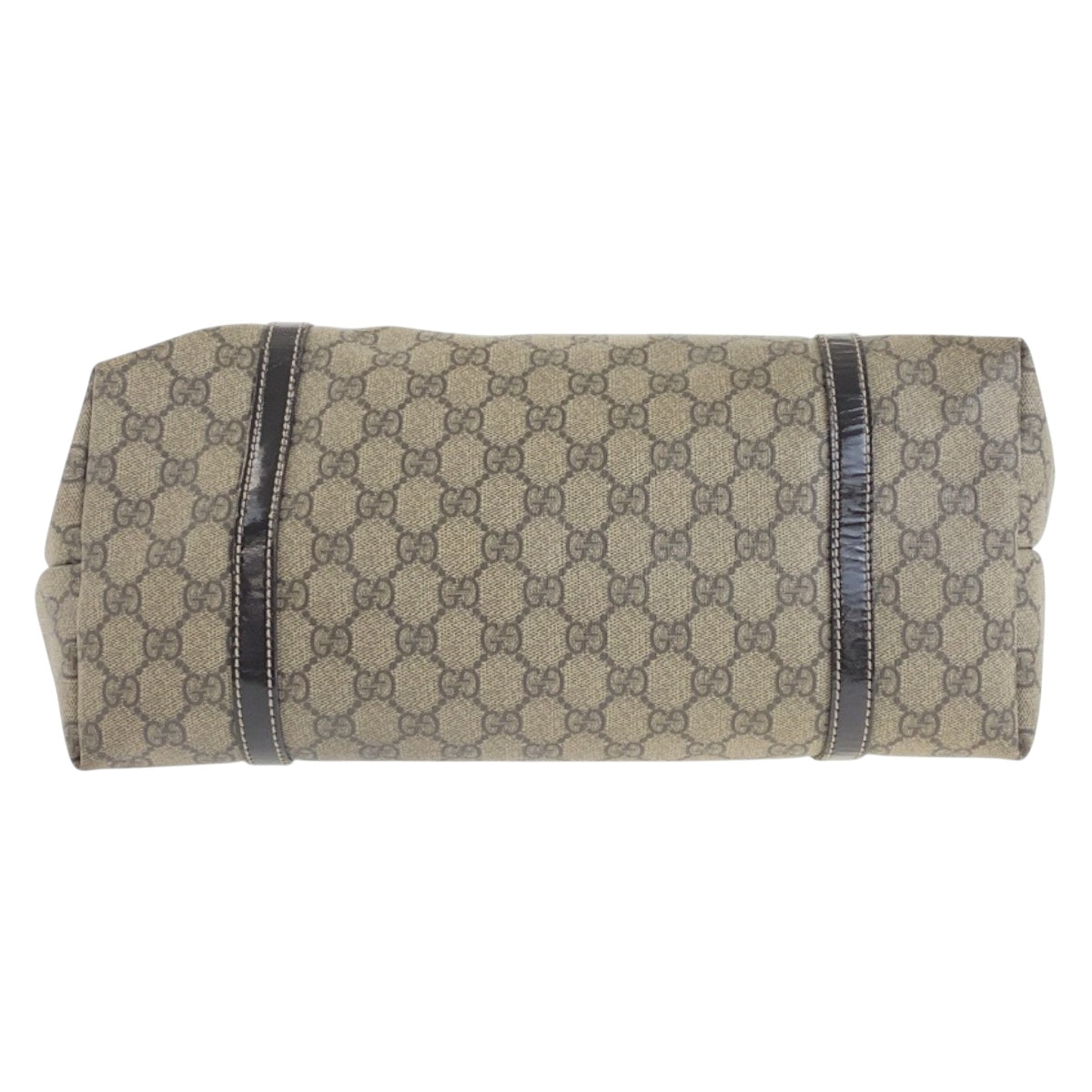 19724
GUCCI Beige Brown Gold Hardware GG Supreme Canvas 197953 Tote Bag Shoulder Bag Ladies AB31