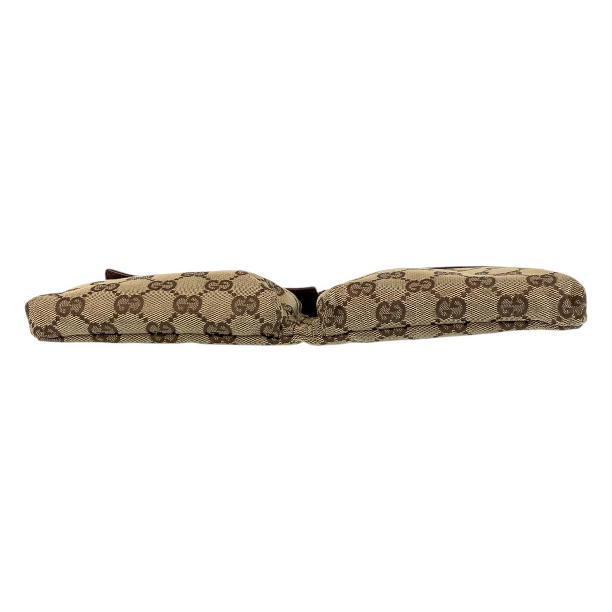 19742
GUCCI グッチ ベージュ ブラウン GGキャンバス / レザー 28566 ボディバッグ ウエストポーチ 男女兼用  レディース AB34
