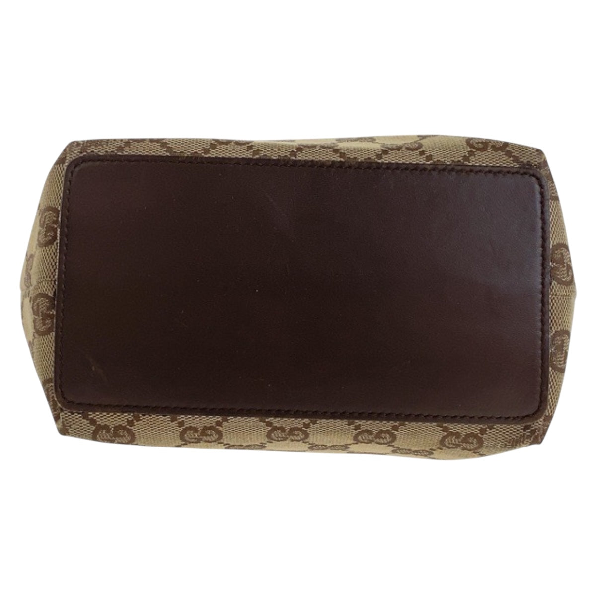 19746
GUCCI グッチ ベージュ ブラウン シルバー金具 GGキャンバス 31244 トートバッグ ショルダーバッグ レディース AB25