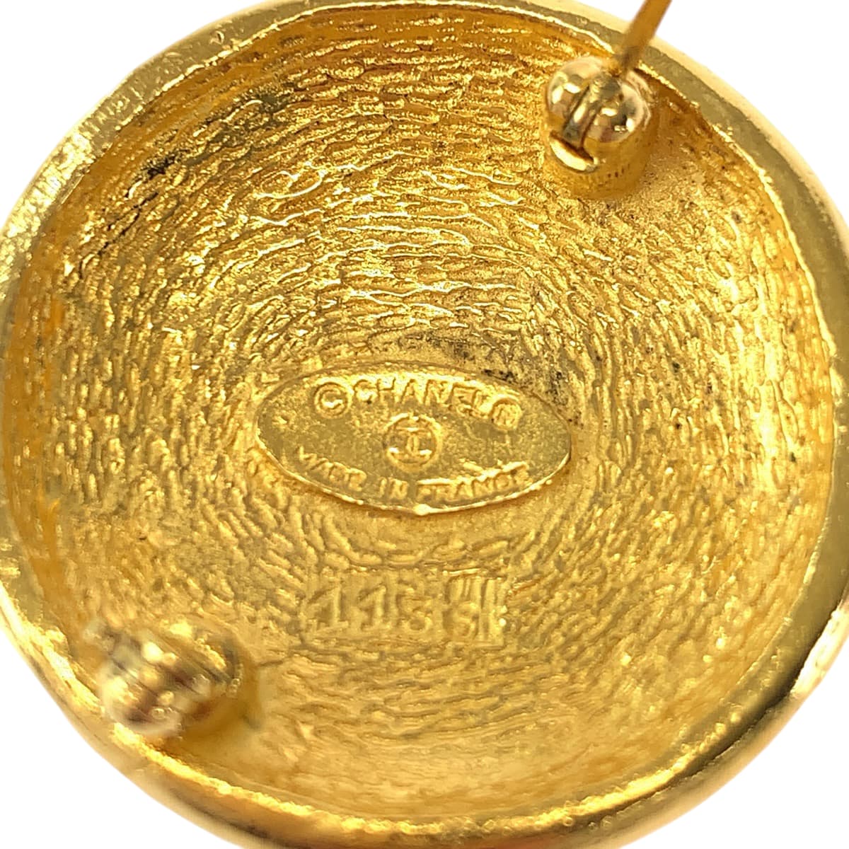 19780
CHANEL シャネル ココマーク ゴールド メッキ ブローチ レディース A