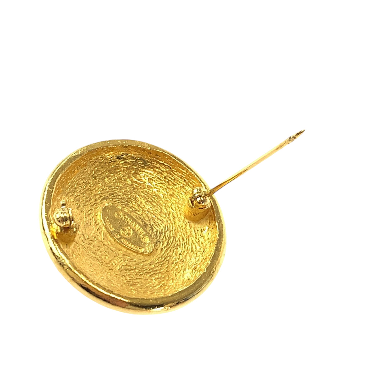 19780
CHANEL シャネル ココマーク ゴールド メッキ ブローチ レディース A