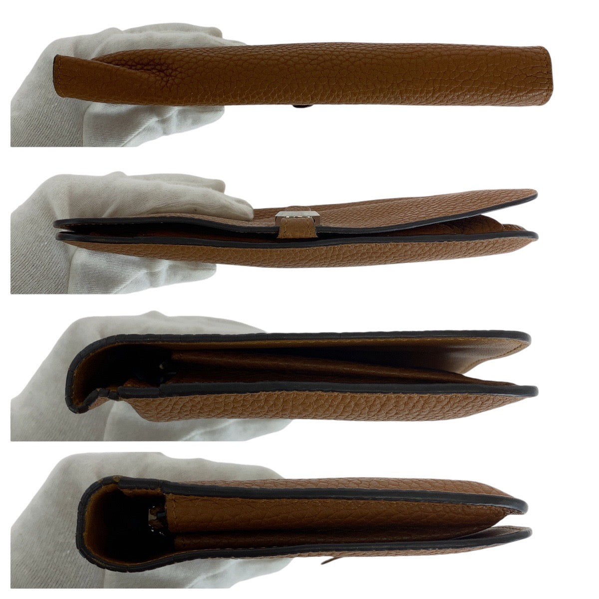 19781
HERMES エルメス ドゴンGM ゴールド ライトブラウン キャメル シルバー金具 トゴ 長財布 ロングウォレット 男女兼用 K刻印 レディース AB40