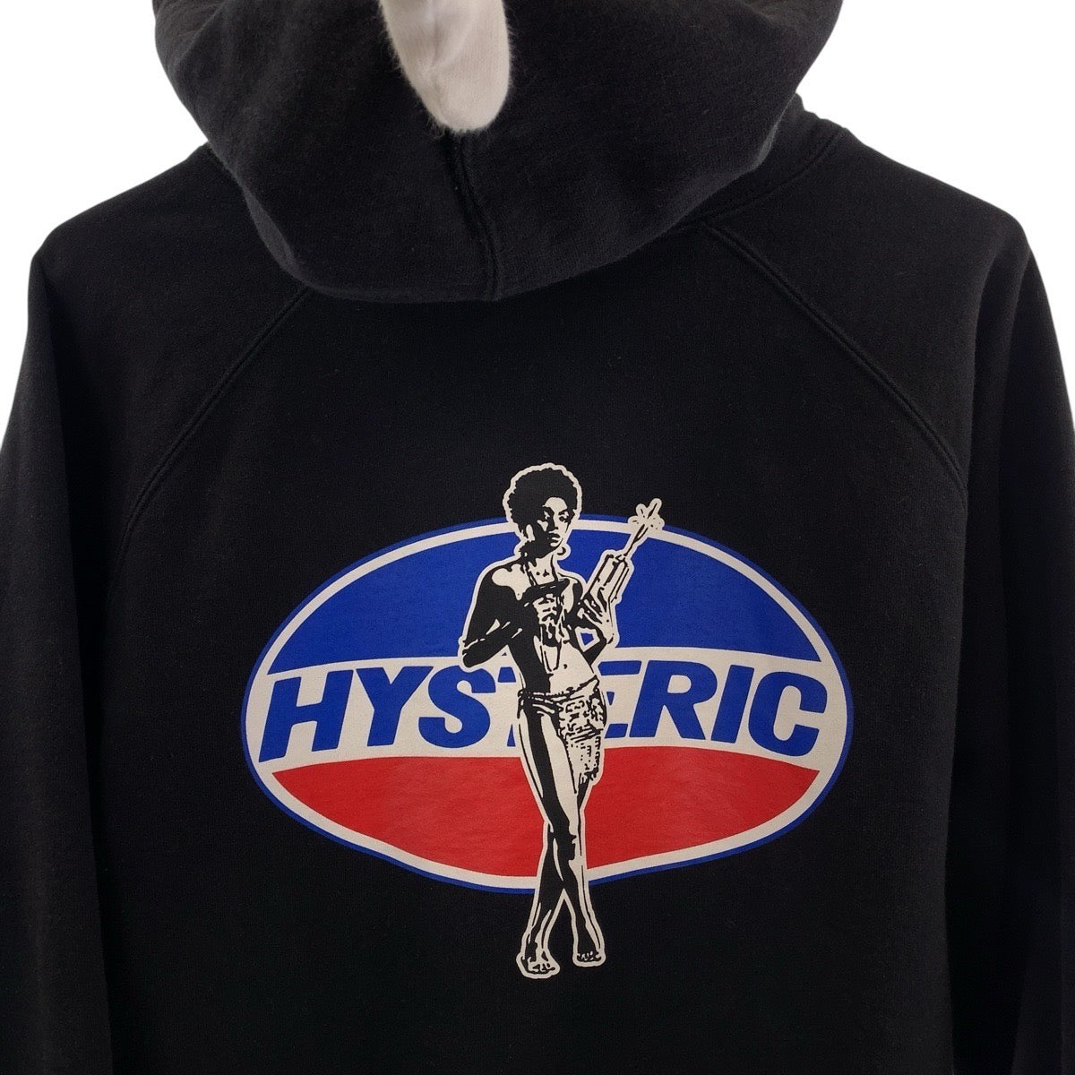 Supreme シュプリーム ヒステリックグラマー コラボ サイズM ブラック 黒 コットン パーカー フーディ  メンズ ABP