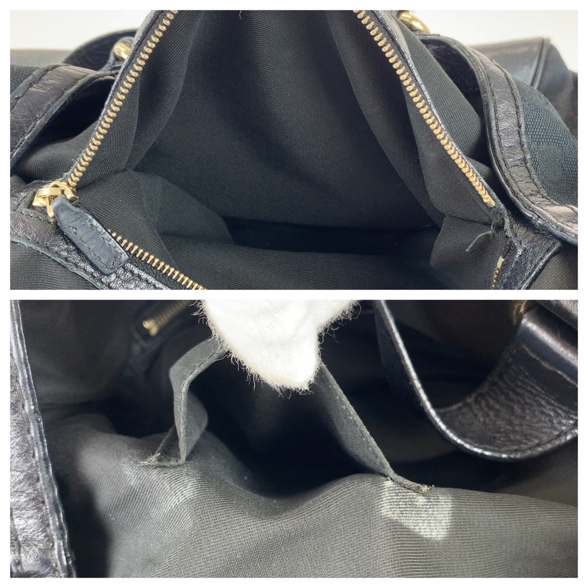 19783
GUCCI グッチ ブラック シルバー金具 GGキャンバス / レザー 223972 トートバッグ ショルダーバッグ レディース ABP