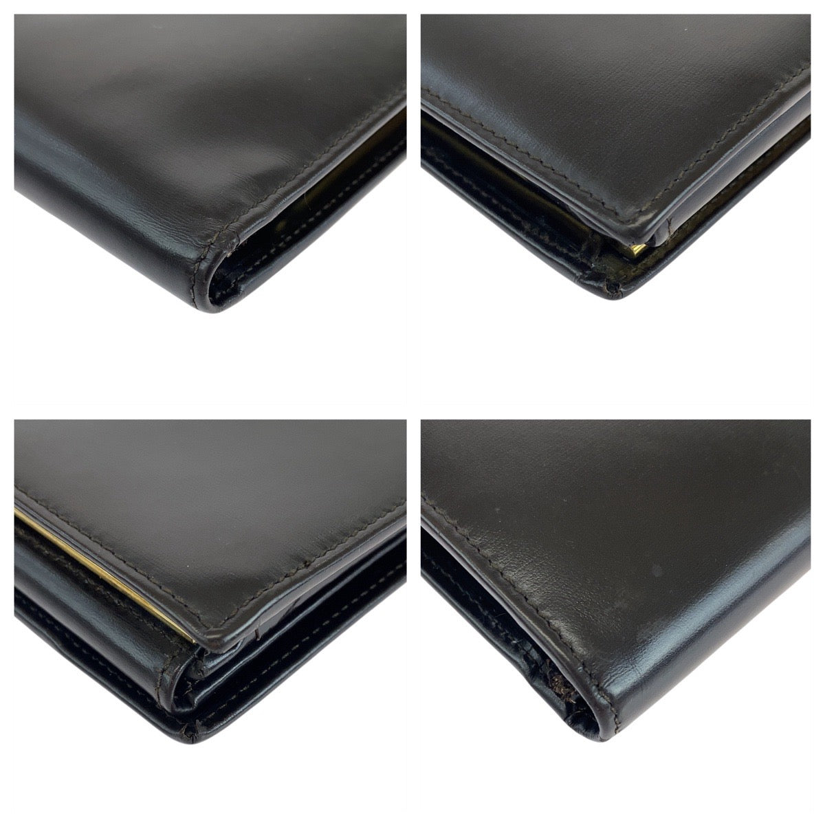 19792
GUCCI グッチ ヴィンテージ オールドグッチ ブラウン ゴールド金具 レザー 035 661 1837 0 ロングウォレット  レディース ABP