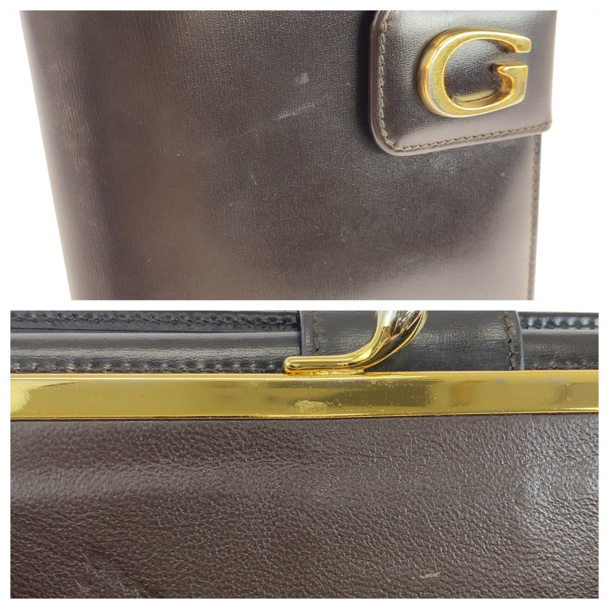 19792
GUCCI グッチ ヴィンテージ オールドグッチ ブラウン ゴールド金具 レザー 035 661 1837 0 ロングウォレット  レディース ABP