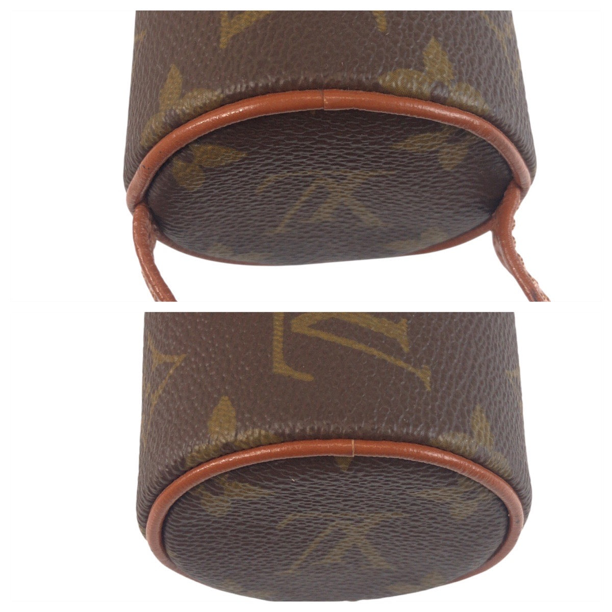 19795
LOUIS VUITTON ルイヴィトン モノグラム トゥルース・ロンド ブラウン 茶 ゴールド金具 レザー ポーチ ペンケース 男女兼用  レディース ABP