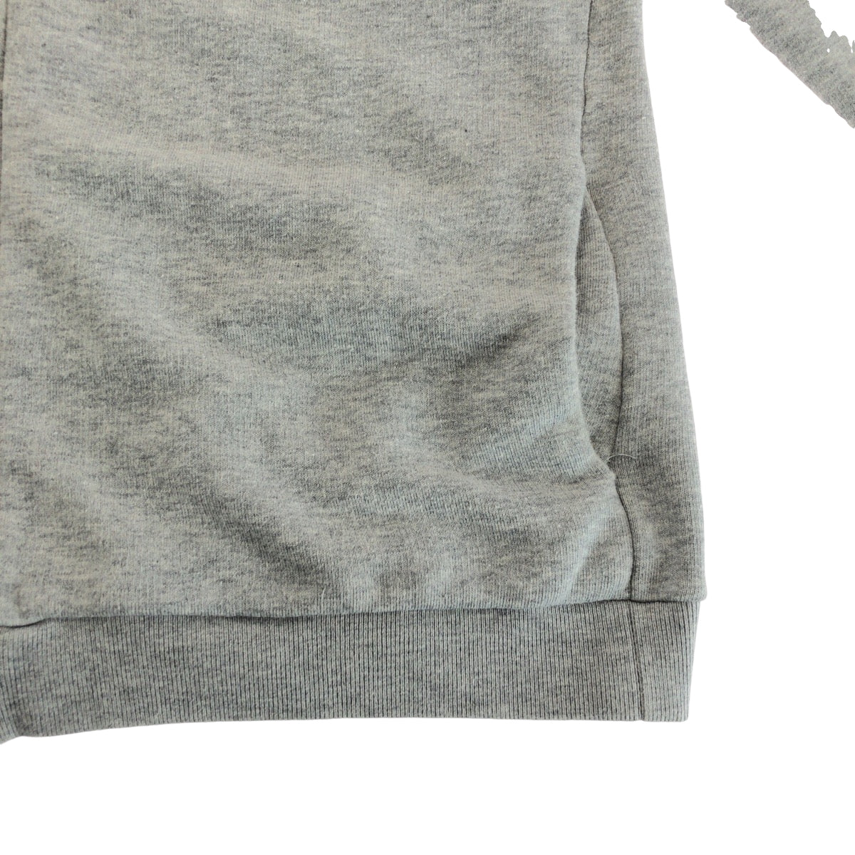 19802
GUCCI グッチ シェリー サイズ12 グレー レッド ブルー シルバー金具 コットン スウェット ブルゾン ジップアップ  キッズ A