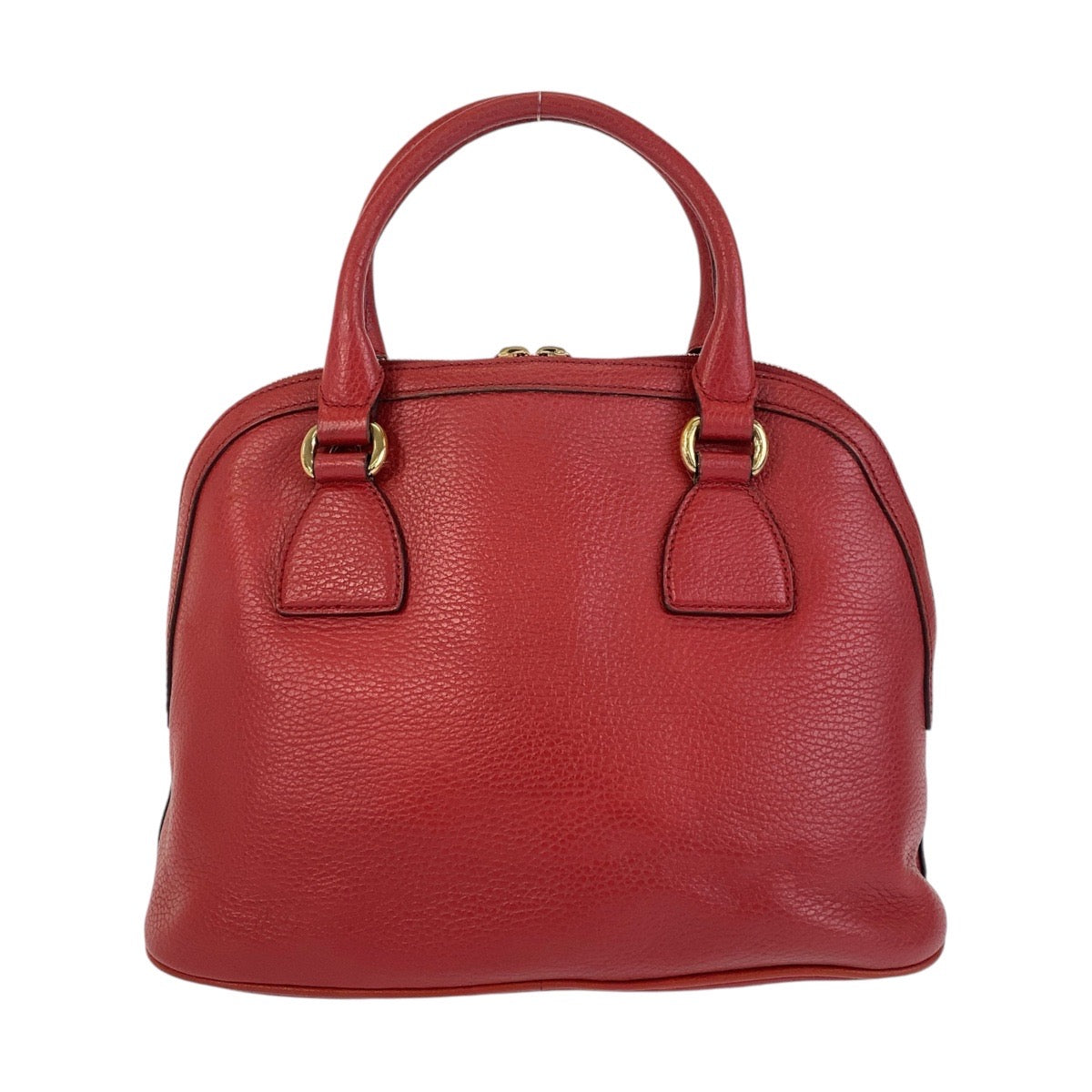 19808
GUCCI Interlocking Red Gold Hardware Leather 449662 Handbag Shoulder Bag 2-way Ladies AB42