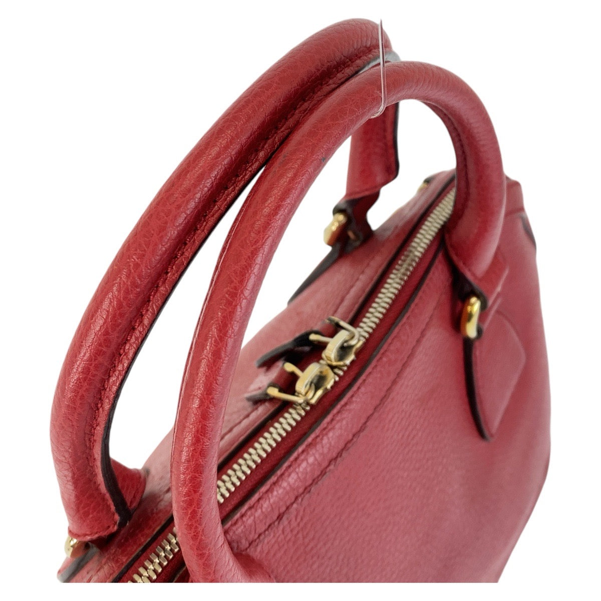 19808
GUCCI Interlocking Red Gold Hardware Leather 449662 Handbag Shoulder Bag 2-way Ladies AB42