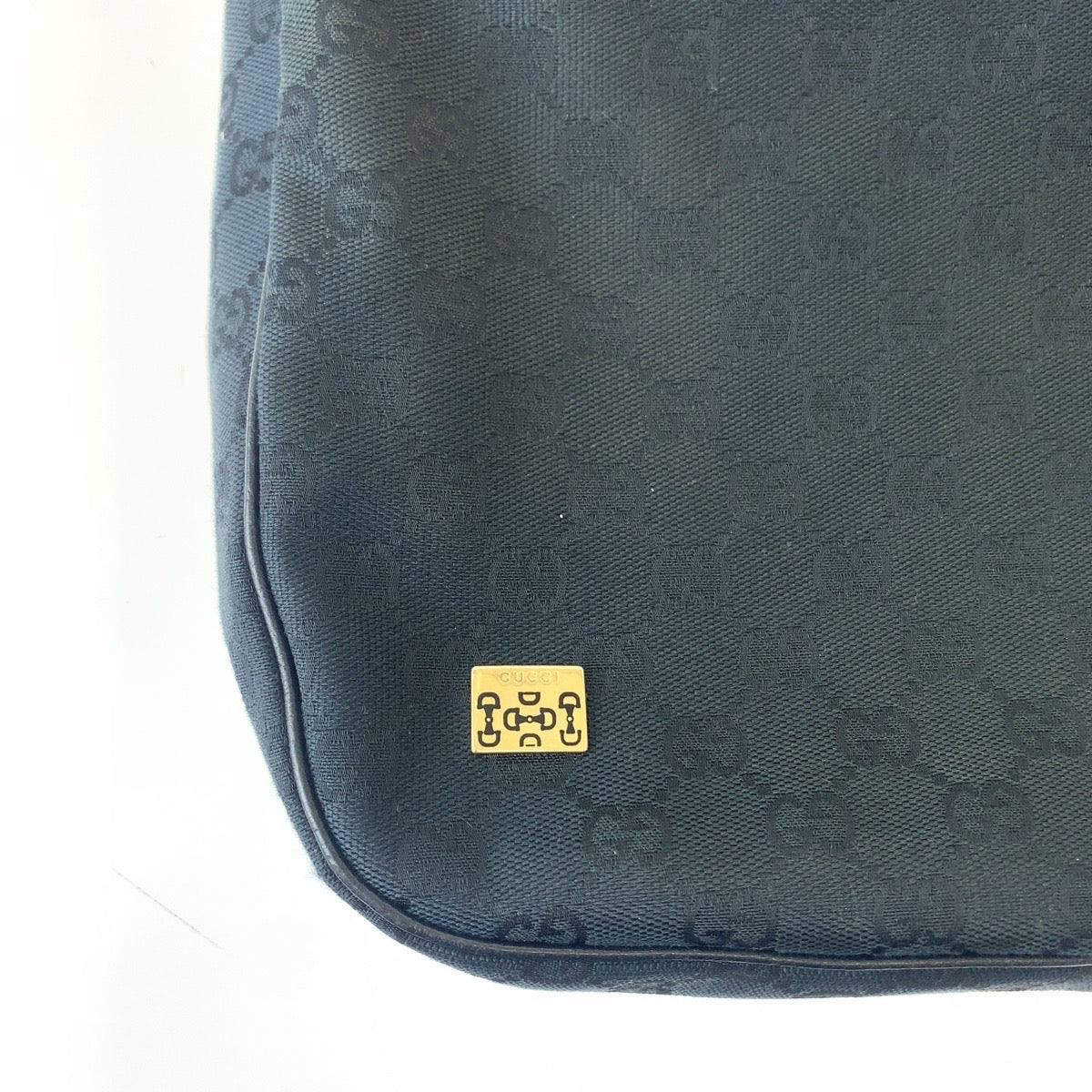 19811
GUCCI グッチ ホーボー ブラック 黒 シルバー金具 GGキャンバス / レザー 145757 ショルダーバッグ レディース ABP40