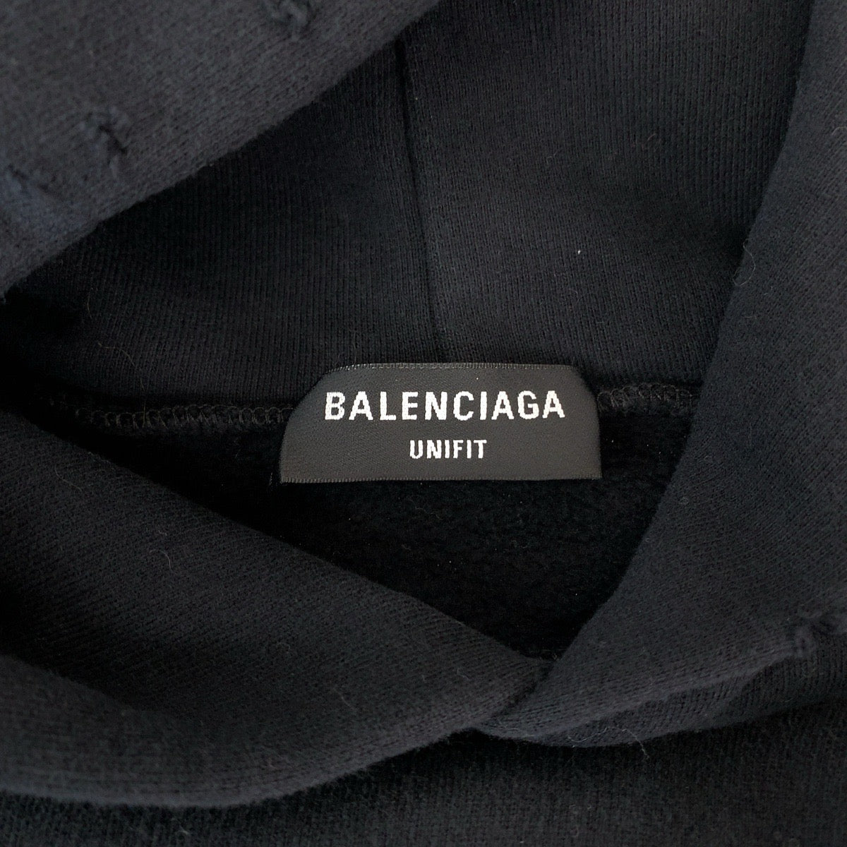 19815
BALENCIAGA バレンシアガ 21AW FREE NO RIB HOODIE サイズXXS ブラック 黒 ホワイト コットン MT74 661711 TKVD4 パーカー フーディ ダメージ加工  メンズ ABP