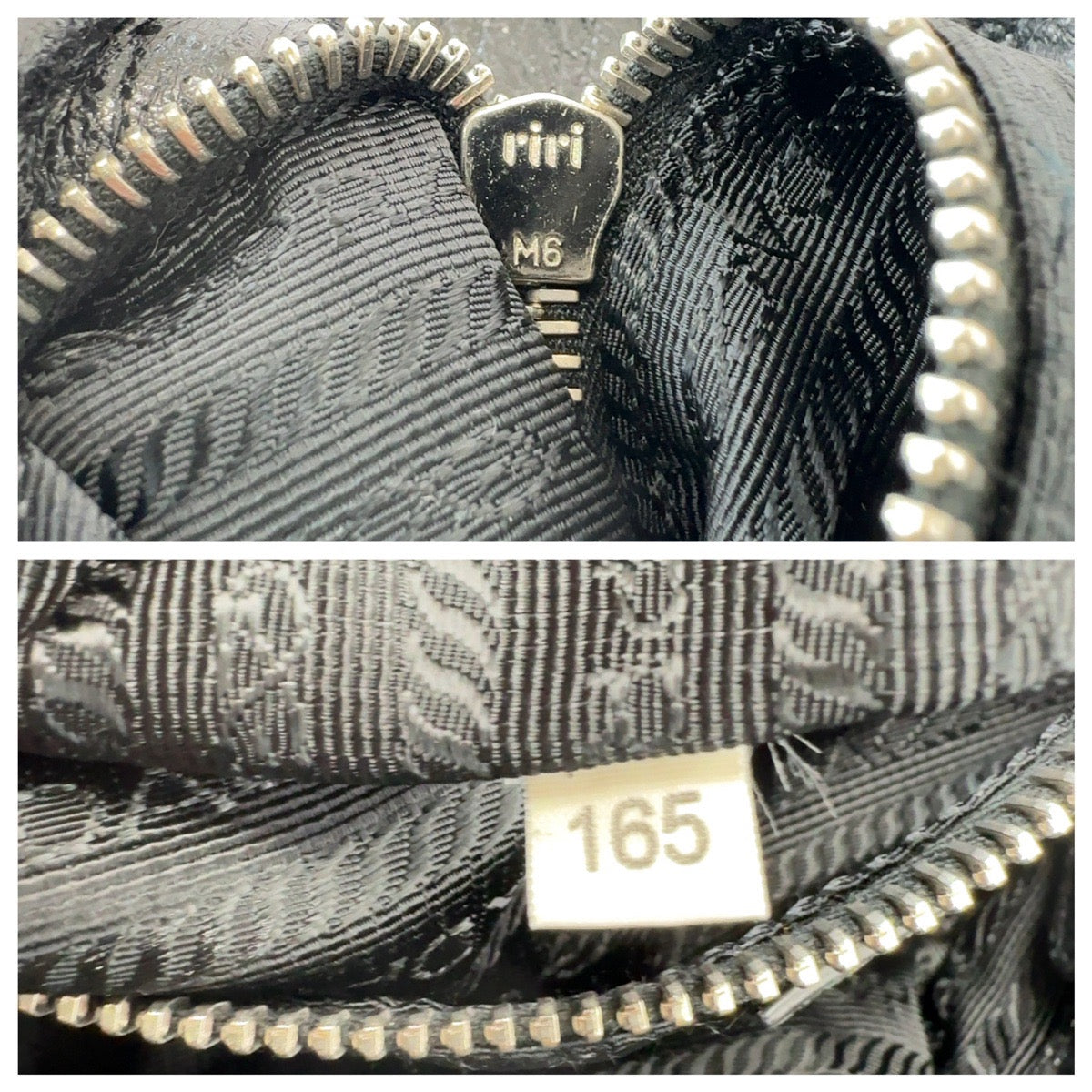 19816
PRADA プラダ テスート しわ加工 三角ロゴプレート ブラック 黒 シルバー金具 ナイロン / レザー ショルダーバッグ ハンドバッグ  レディース ABP