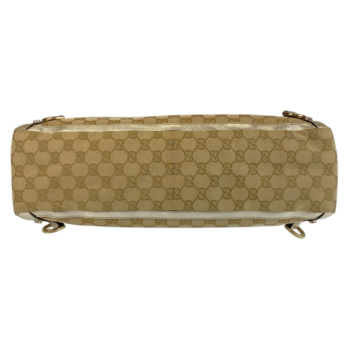 19817
GUCCI グッチ アビー ベージュ ゴールド金具 GGキャンバス / レザー 141472 トートバッグ ショルダーバッグ レディース AB35