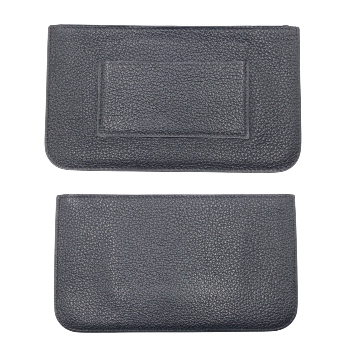 19840
HERMES エルメス ドゴンGM ブラック 黒 トリヨンクレマンス 長財布 ロングウォレット □E刻印  メンズ AB