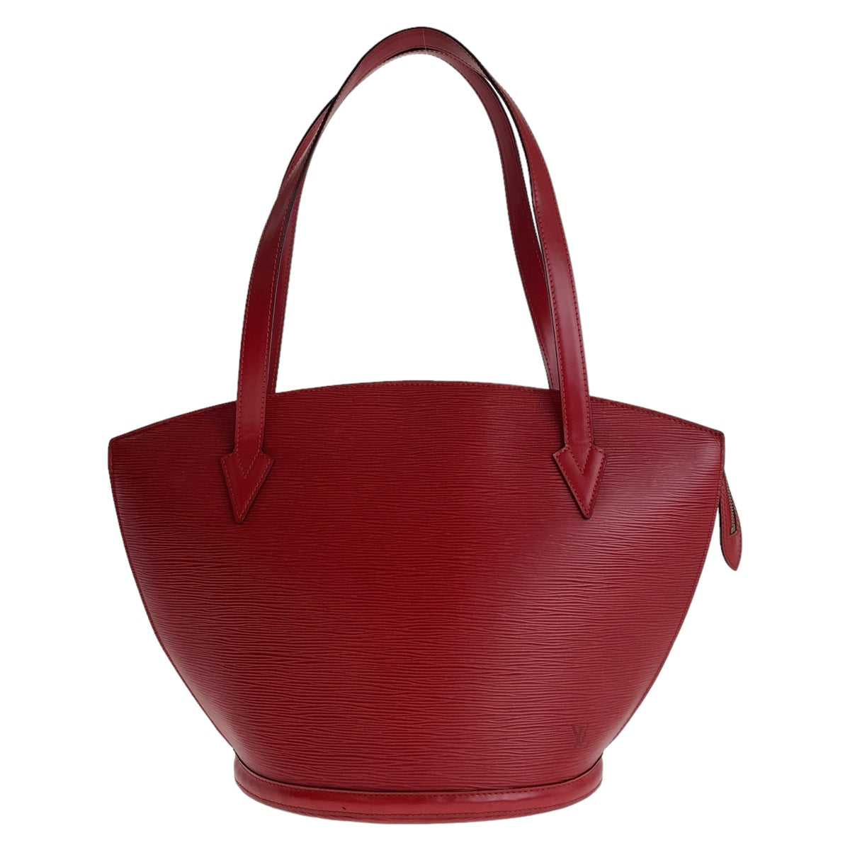 19841
LOUIS VUITTON ルイヴィトン エピ サンジャック カスティリアン レッド ゴールド金具 エピレザー M52277 トートバッグ ショルダーバッグ レディース AB34