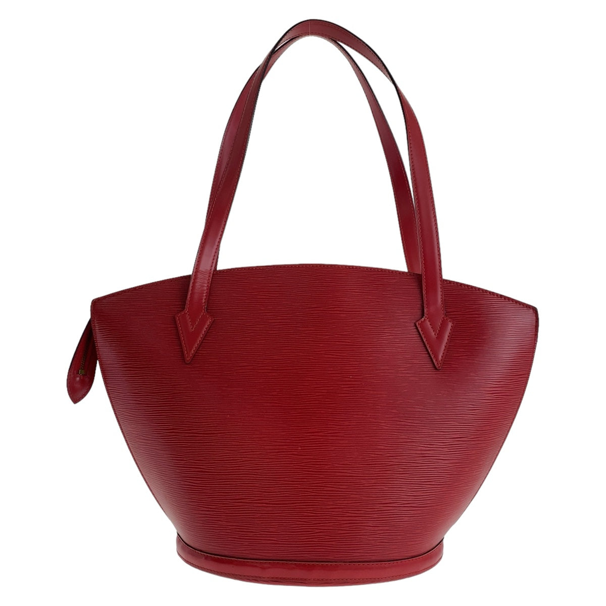 LOUIS VUITTON Epi Saint-Jacques Castilian Red Gold Hardware Epi Leather M52277 Tote Bag Shoulder Bag Women's AB