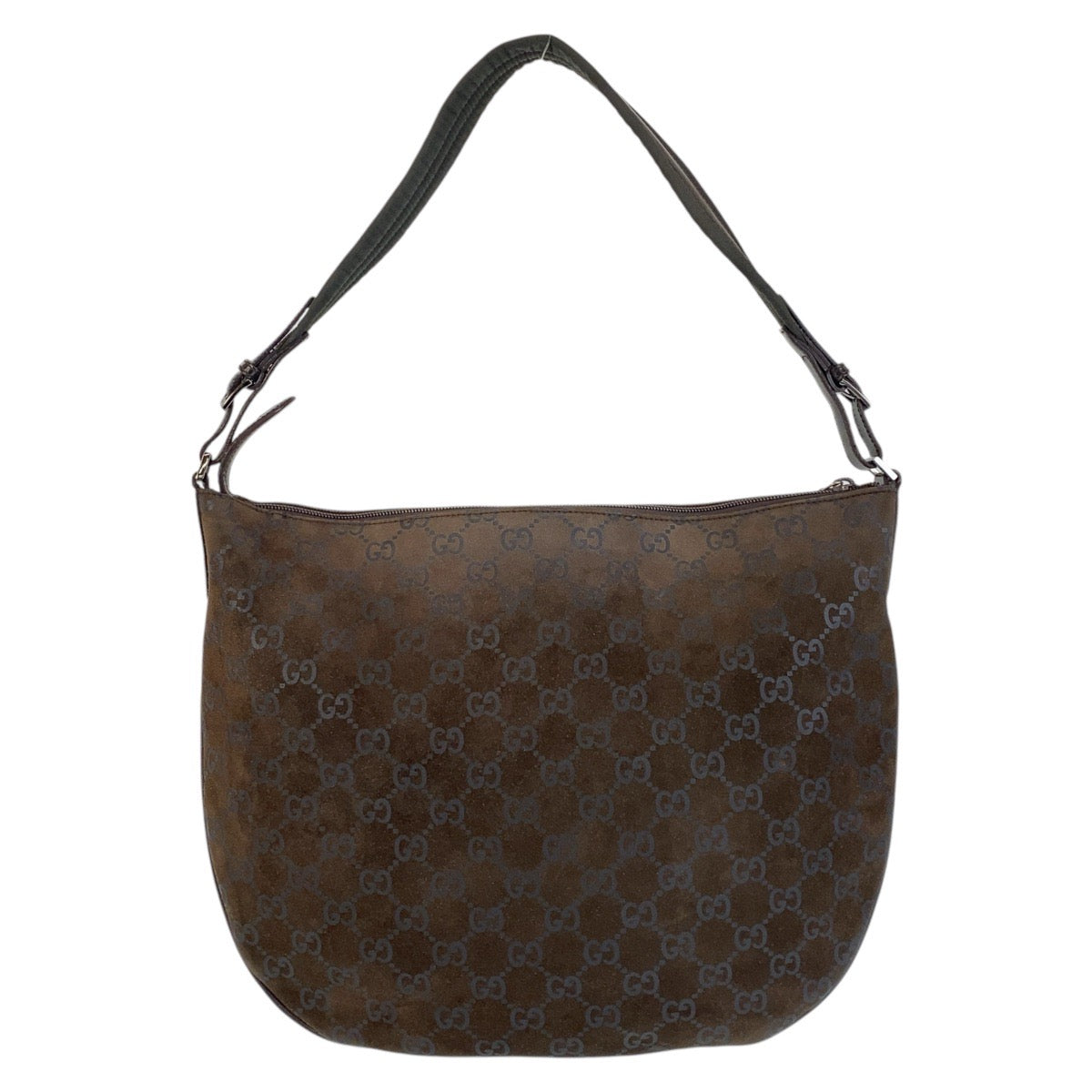 19845
GUCCI グッチ ブラウン GGキャンバス / スウェード 001 1206 ショルダーバッグ レディース AB35