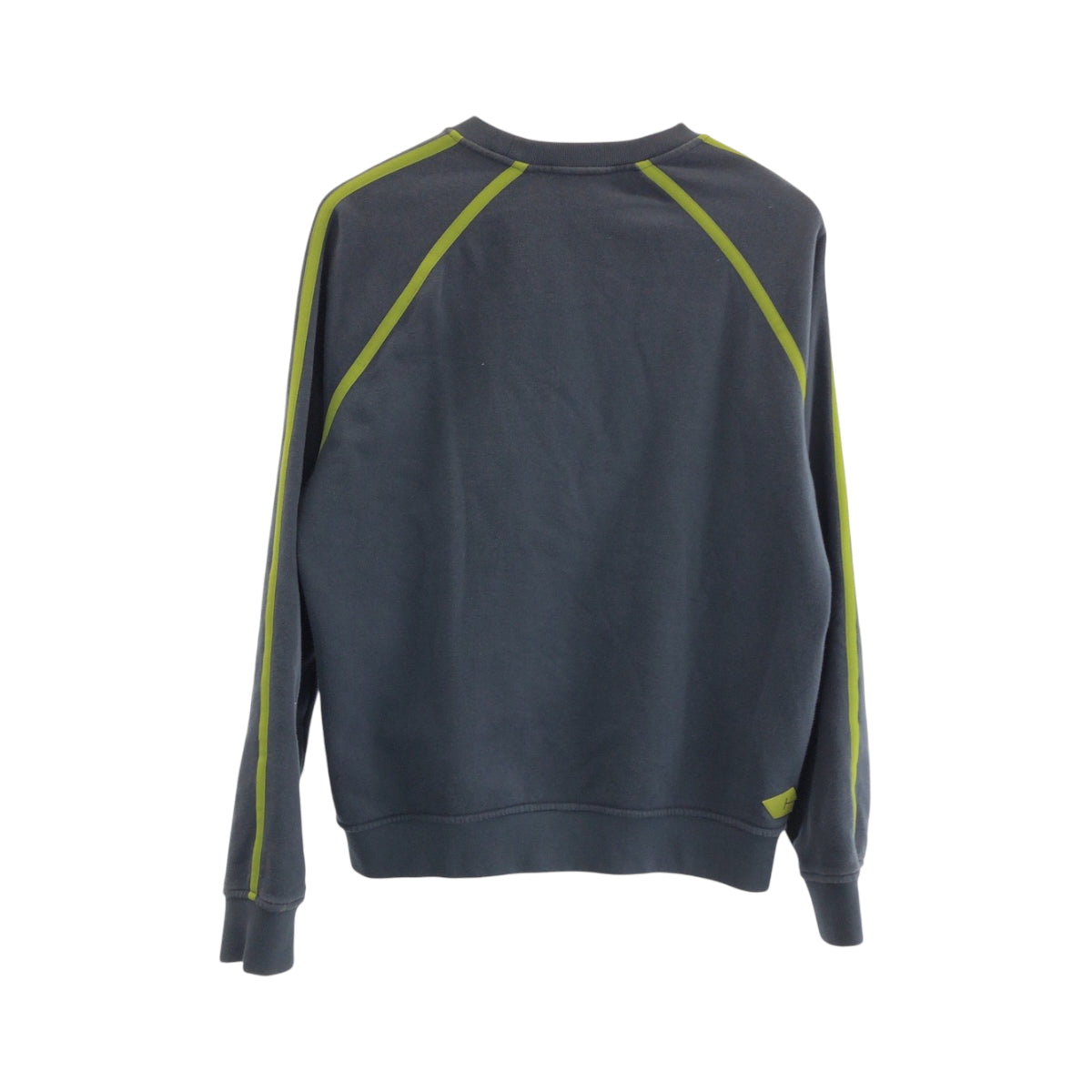 19860
HERMES エルメス ゴスコロレ サイズM ダークグリーン ライトグリーン コットン スウェットシャツ トレーナー メンズ AB35