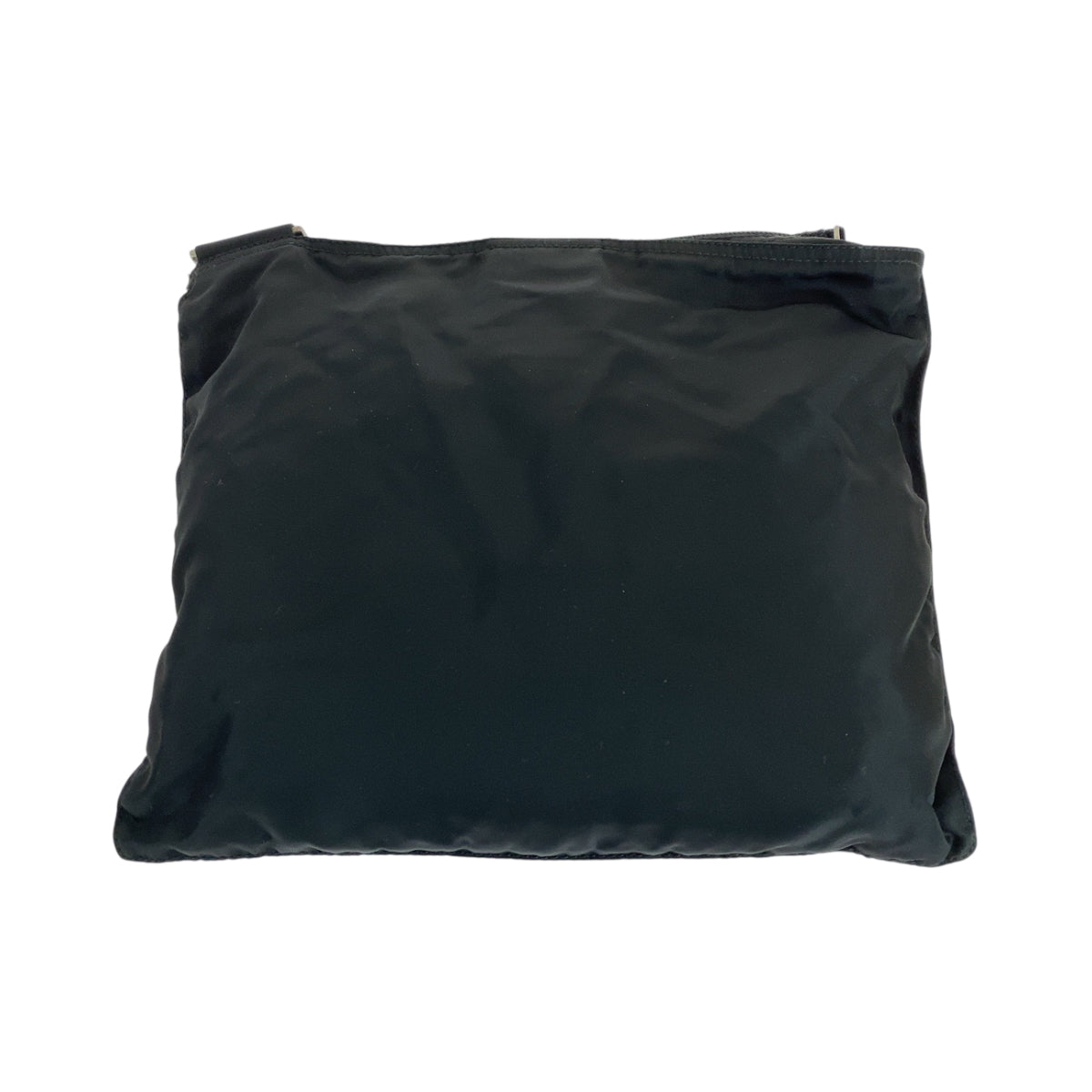 PRADA プラダ テスート 三角ロゴプレート ブラック 黒 シルバー金具 ナイロン ショルダーバッグ サコッシュ 男女兼用  メンズ ABP