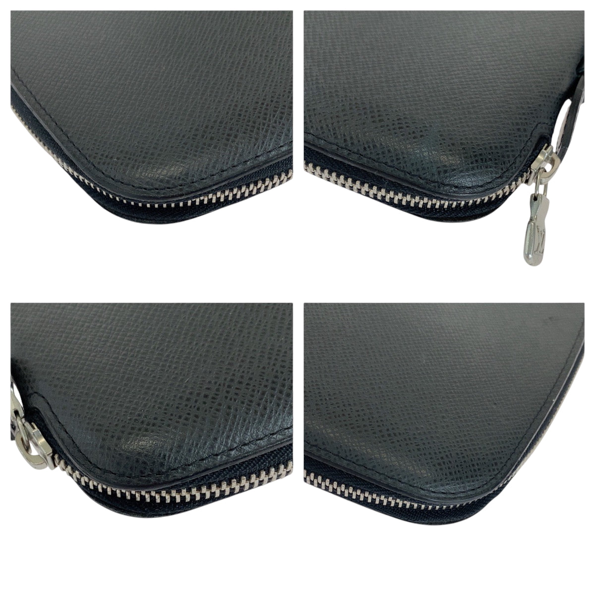 19866
LOUIS VUITTON ルイヴィトン タイガ オーガナイザー アトール ブラック 黒 シルバー金具 タイガ M30652 長財布 ロングウォレット メンズ A35