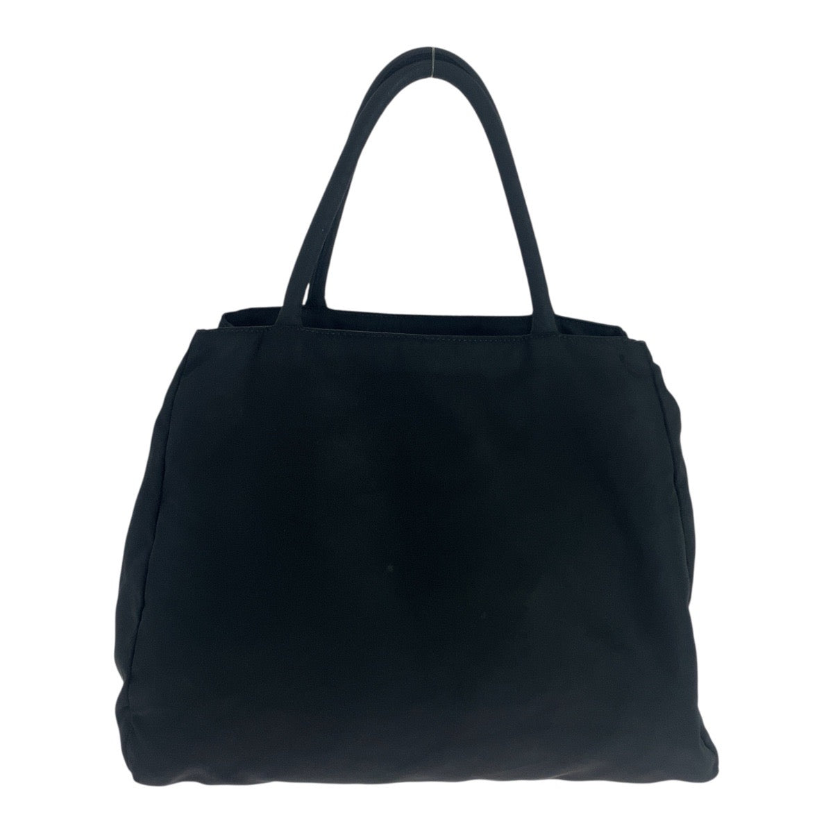 19875
PRADA プラダ テスート 三角ロゴプレート ブラック 黒 シルバー金具 ナイロン トートバッグ ショルダーバッグ レディース AB27