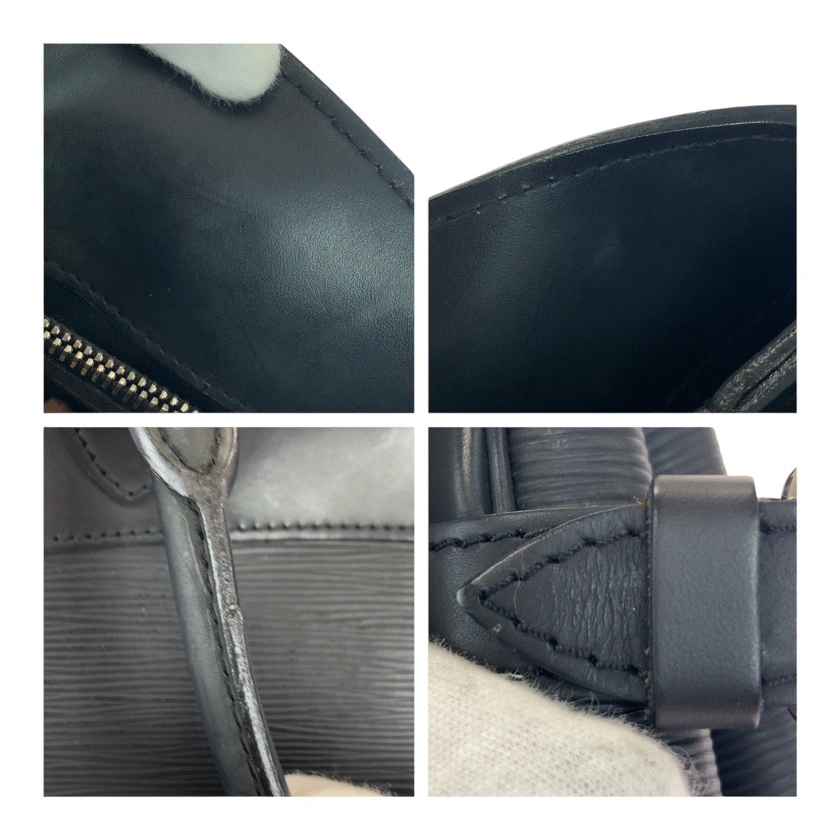 19877
LOUIS VUITTON ルイヴィトン エピ パッシィPM ノワール ブラック 黒 シルバー金具 エピレザー M59262 ハンドバッグ ショルダーバッグ レディース AB43