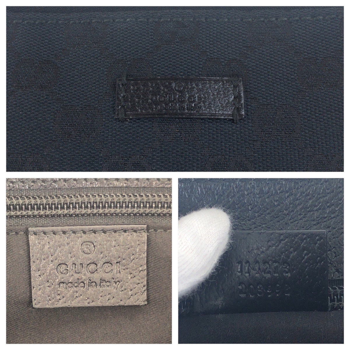 19886
GUCCI グッチ 男女兼用 ブラック 黒 シルバー金具 GGキャンバス / レザー 114273 ショルダーバッグ メッセンジャーバッグ メンズ AB40