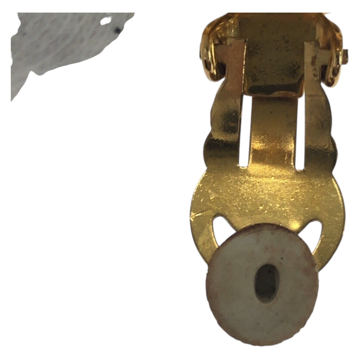 19898
CHANEL シャネル ヴィンテージ ココマーク ゴールド メッキ イヤリング 95 A刻印 レディース ABP55