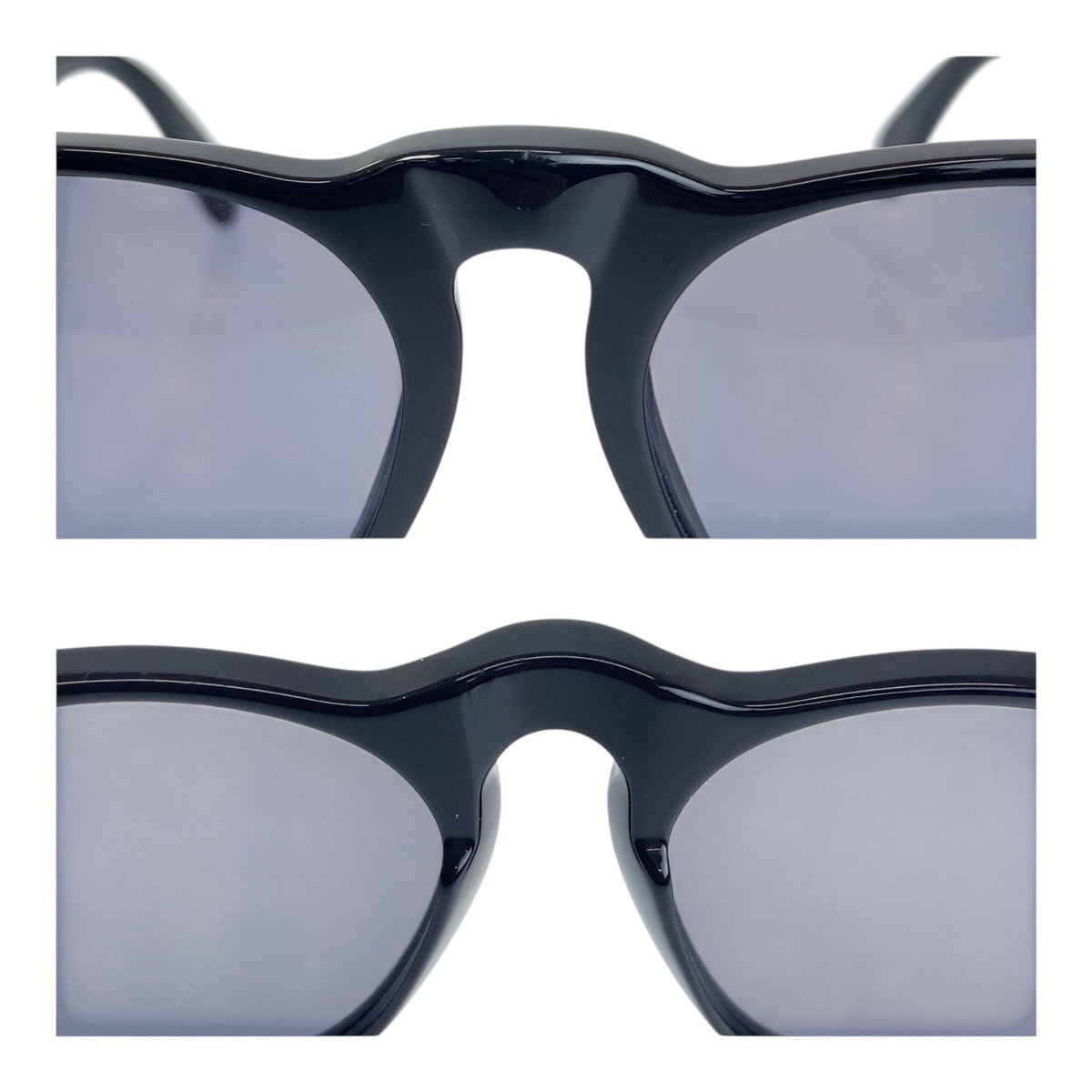 19908
CHANEL シャネル ヴィンテージ ココマーク ブラック ゴールド金具 プラスチック 0006 10 サングラス 男女兼用 ウェリントン レディース ABP20