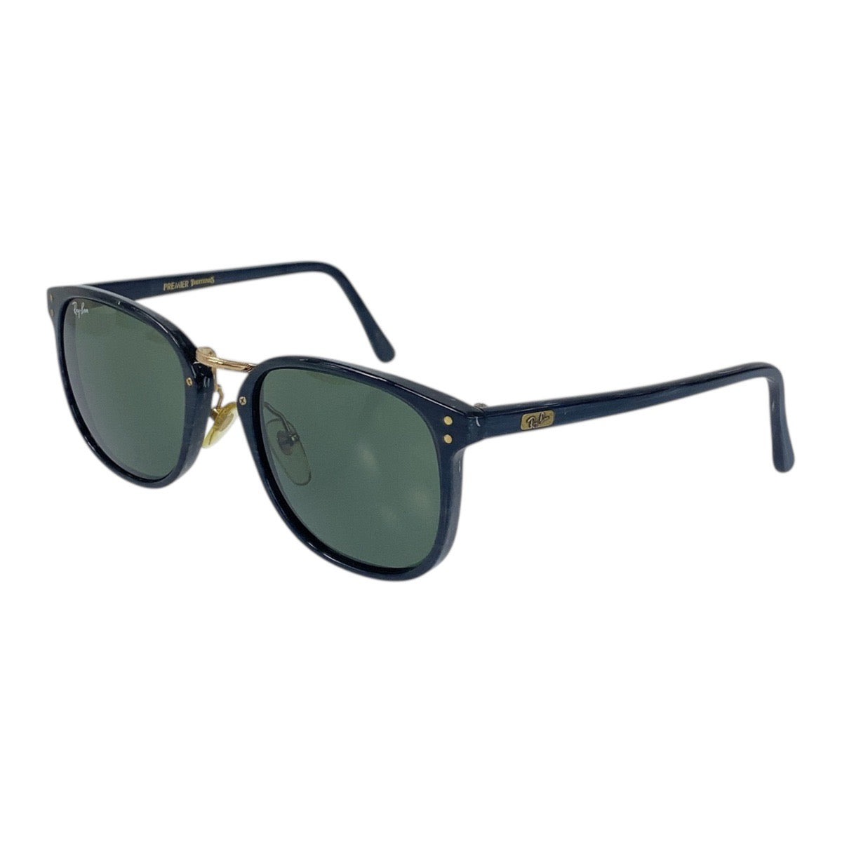 19909
Ray-Ban レイバン ヴィンテージ B&L BALTIMORE #15 ダークグレイ マーブル ゴールド金具 プラスチック 52□18 サングラス ウェリントン メンズ AB20