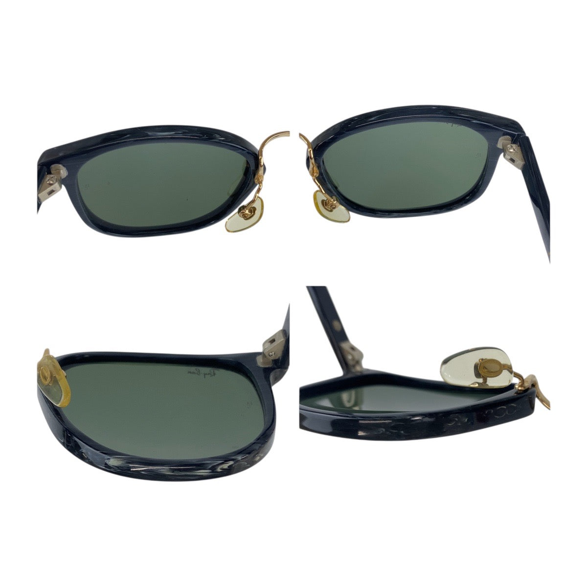 19909
Ray-Ban レイバン ヴィンテージ B&L BALTIMORE #15 ダークグレイ マーブル ゴールド金具 プラスチック 52□18 サングラス ウェリントン メンズ AB20
