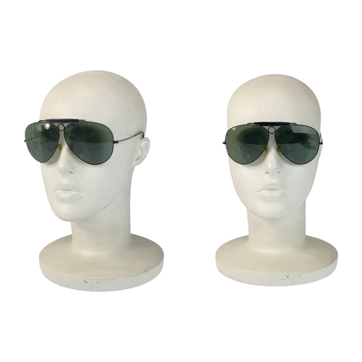 19910
Ray-Ban レイバン ヴィンテージ B&L RAY-BAN U.S.A グリーン ブラック ガラス / メタル サングラス ティアドロップ メンズ AB15