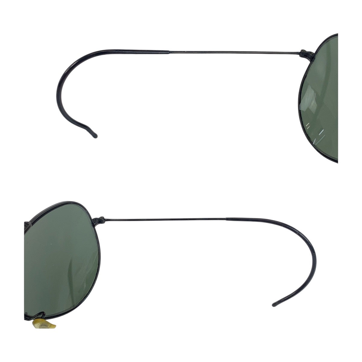 19910
Ray-Ban レイバン ヴィンテージ B&L RAY-BAN U.S.A グリーン ブラック ガラス / メタル サングラス ティアドロップ メンズ AB15
