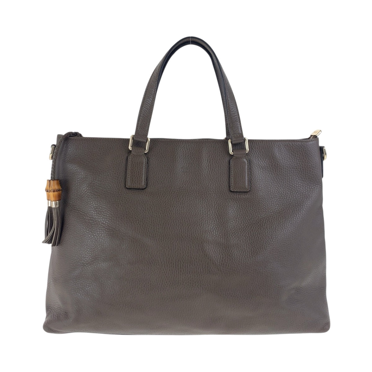 19921
GUCCI グッチ バンブー ブラウン ゴールド金具 レザー 365345 トートバッグ ショルダーバッグ レディース ABP55