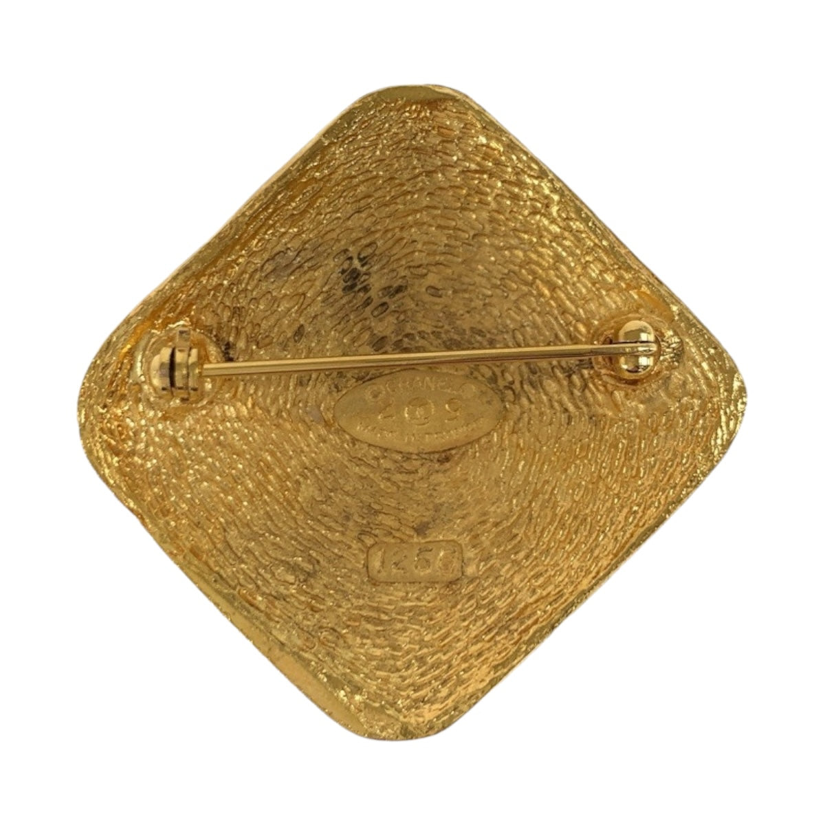 19922
CHANEL シャネル ヴィンテージ ココマーク ゴールド メッキ ブローチ 29刻印 レディース ABP55