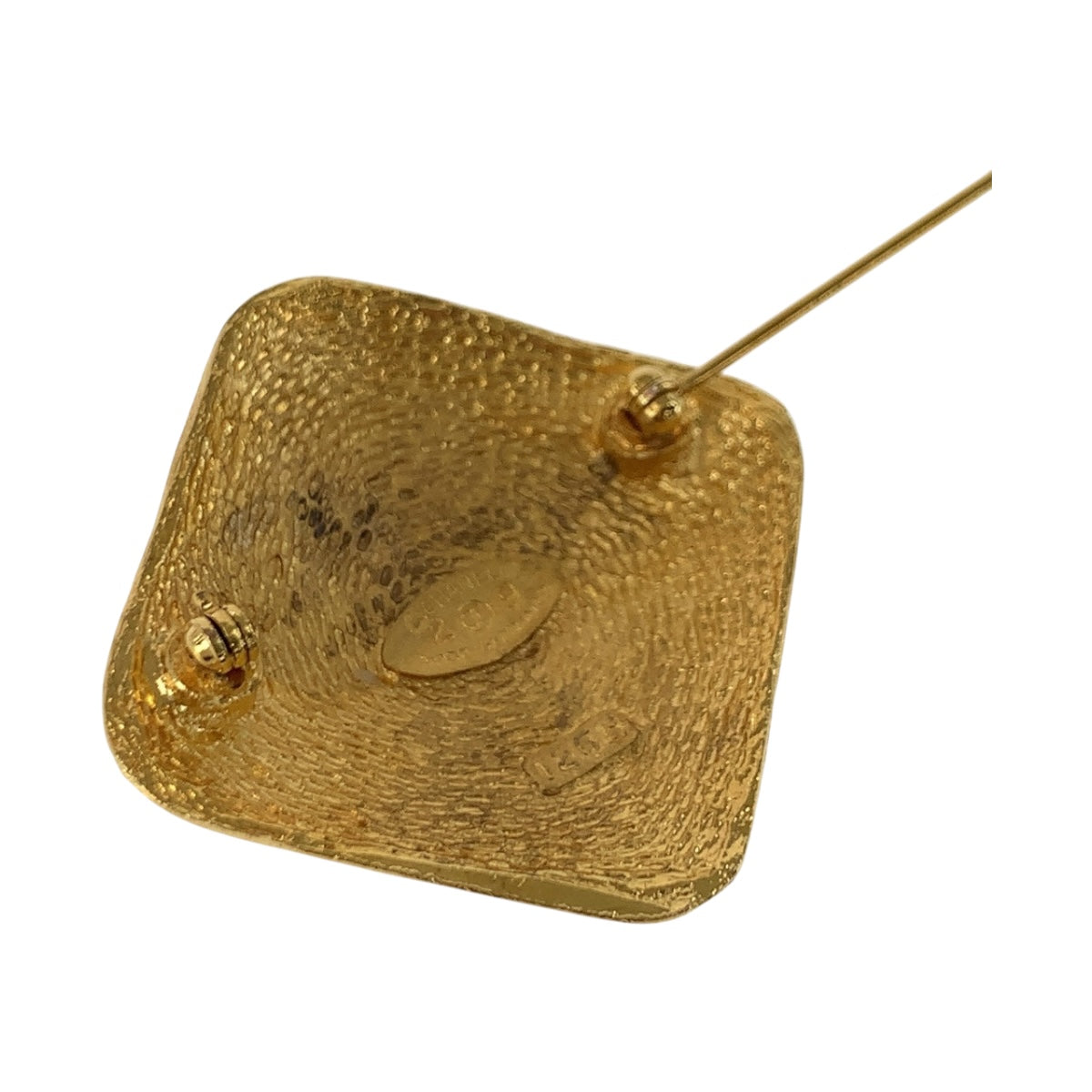 19922
CHANEL シャネル ヴィンテージ ココマーク ゴールド メッキ ブローチ 29刻印 レディース ABP55