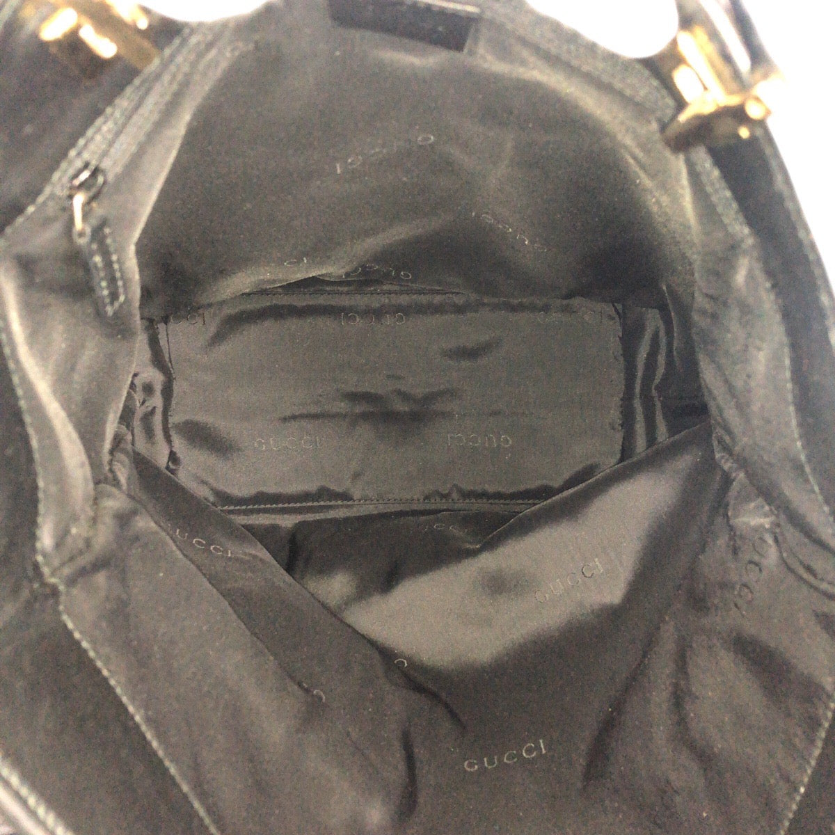 19933
GUCCI グッチ ブラック 黒 ゴールド金具 GGキャンバス 002 1098 トートバッグ ショルダーバッグ レディース A