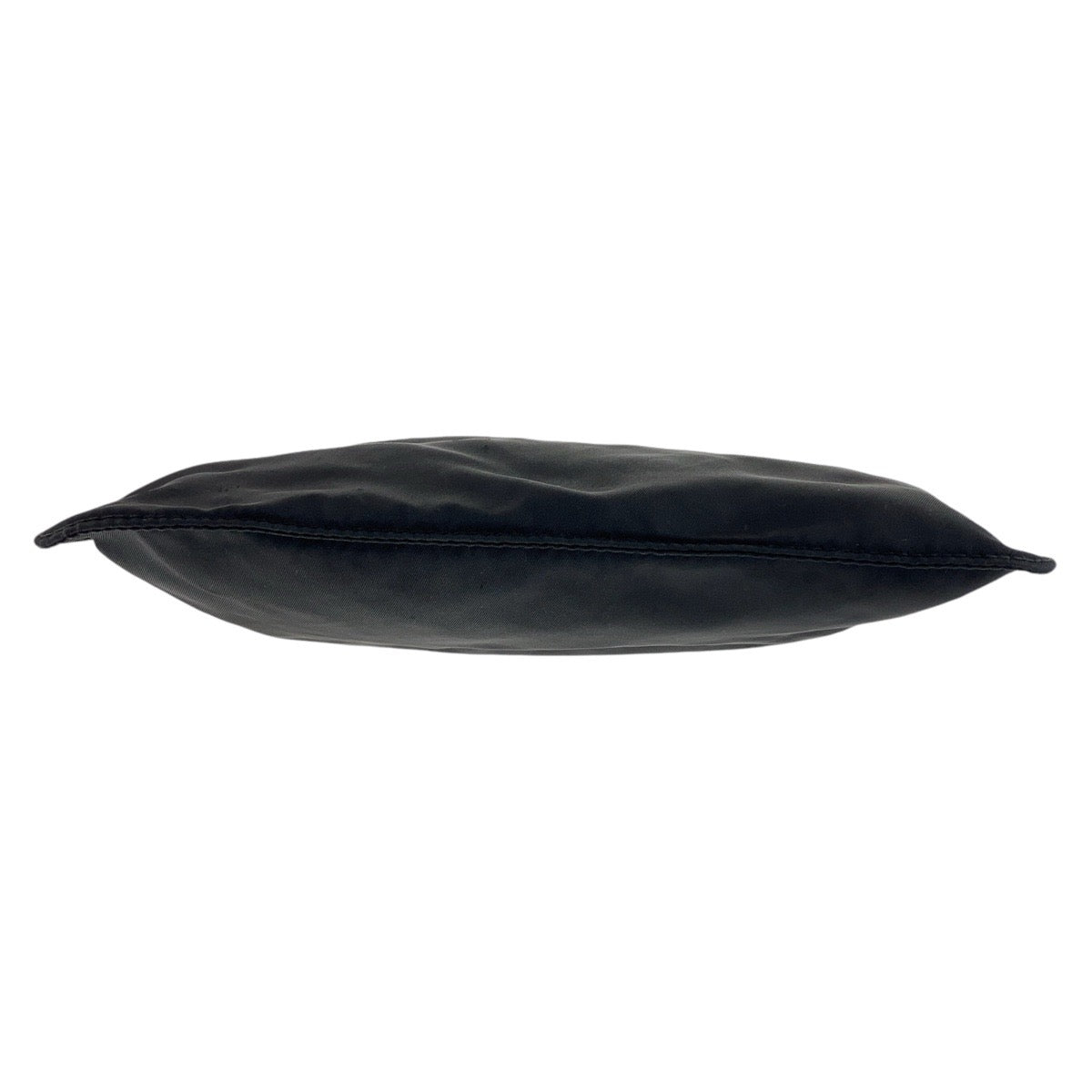 19943
PRADA プラダ テスート 三角ロゴプレート ブラック 黒 シルバー金具 ナイロン ショルダーバッグ ポシェット  メンズ B