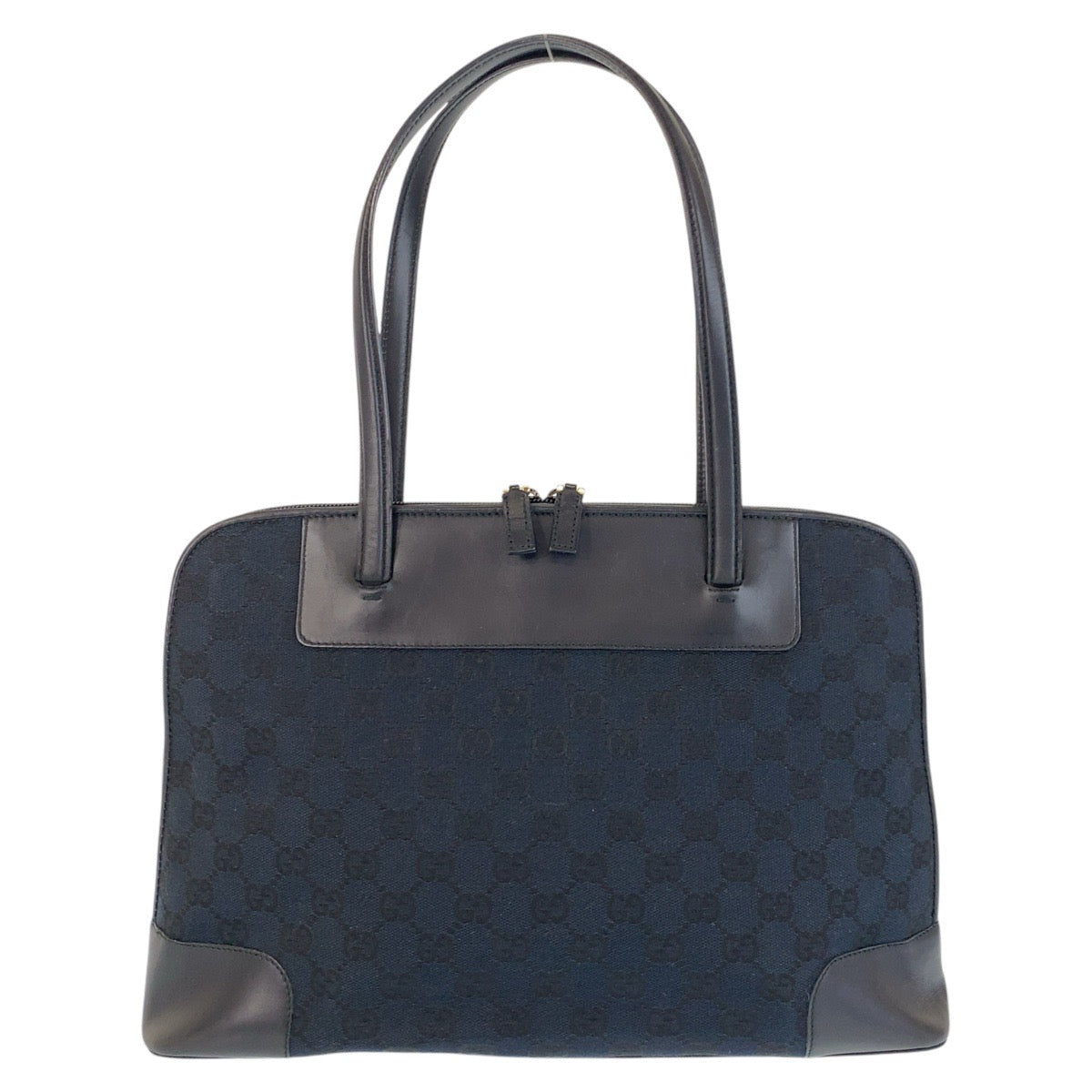 19949
GUCCI グッチ ブラック 黒 ゴールド金具 GGキャンバス / レザー 002 1122 トートバッグ ショルダーバッグ レディース ABP