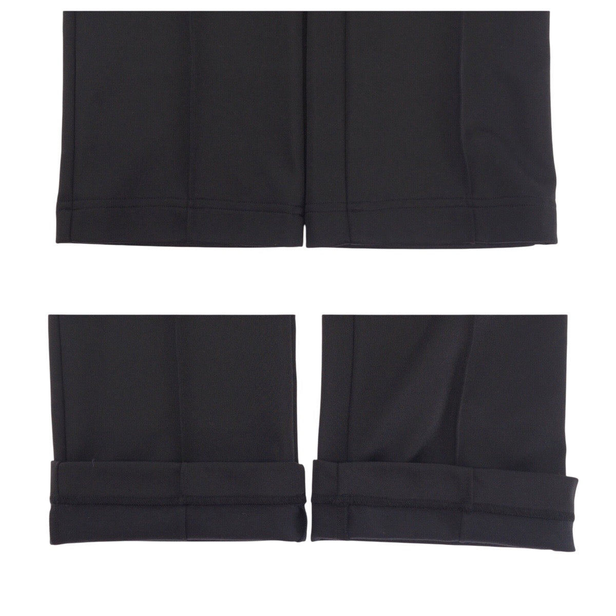 19953
BURBERRY バーバリー ビジュー サイズ36 ブラック 黒 シルバー ポリエステル / コットン / ラインストーン パンツ ズボン メンズ SA28