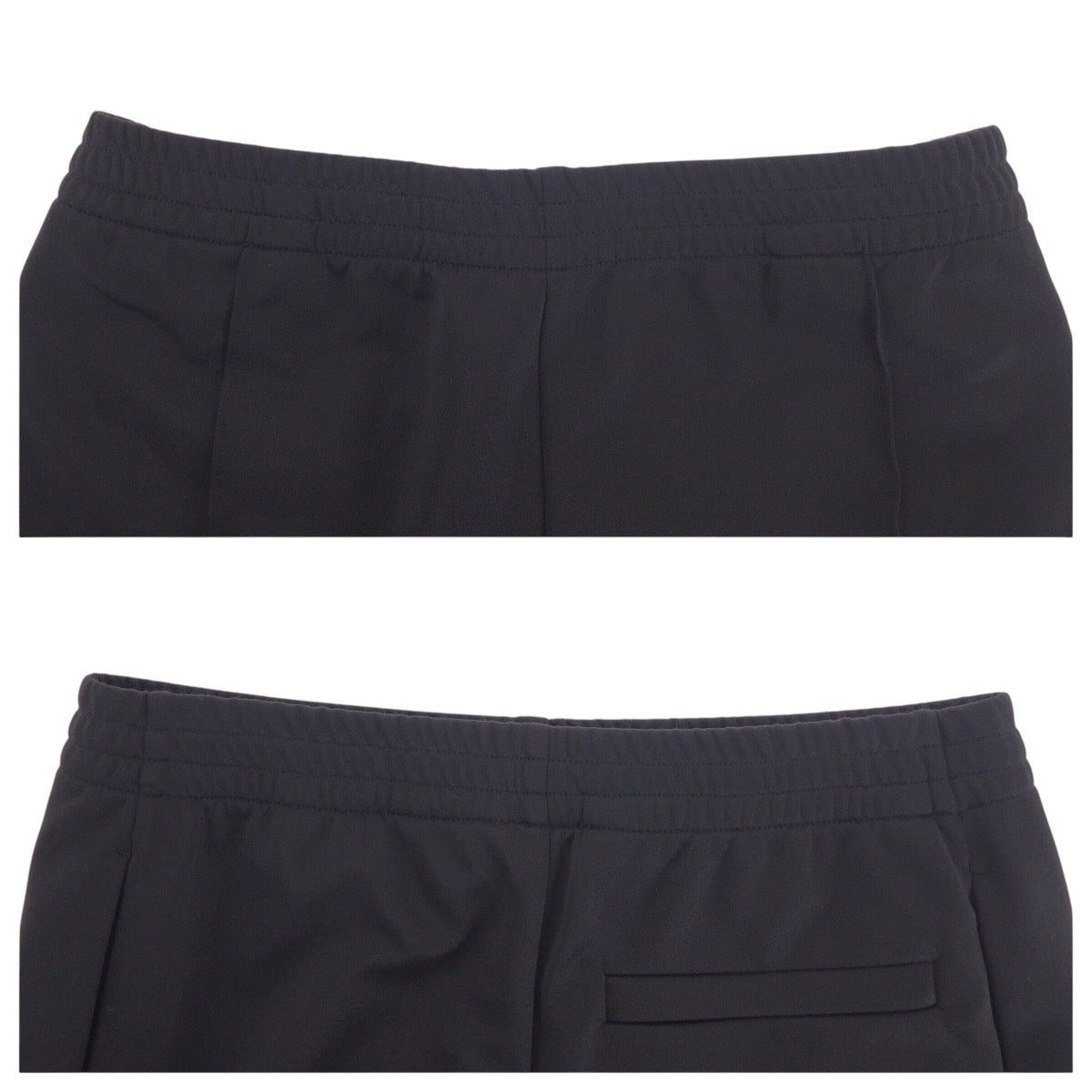 19953
BURBERRY バーバリー ビジュー サイズ36 ブラック 黒 シルバー ポリエステル / コットン / ラインストーン パンツ ズボン メンズ SA28