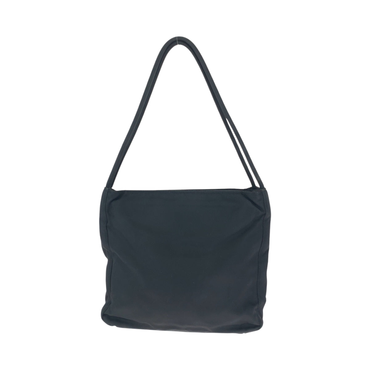 19991
PRADA プラダ テスート 三角ロゴプレート ブラック 黒 シルバー金具 ナイロン トートバッグ ハンドバッグ レディース ABP28